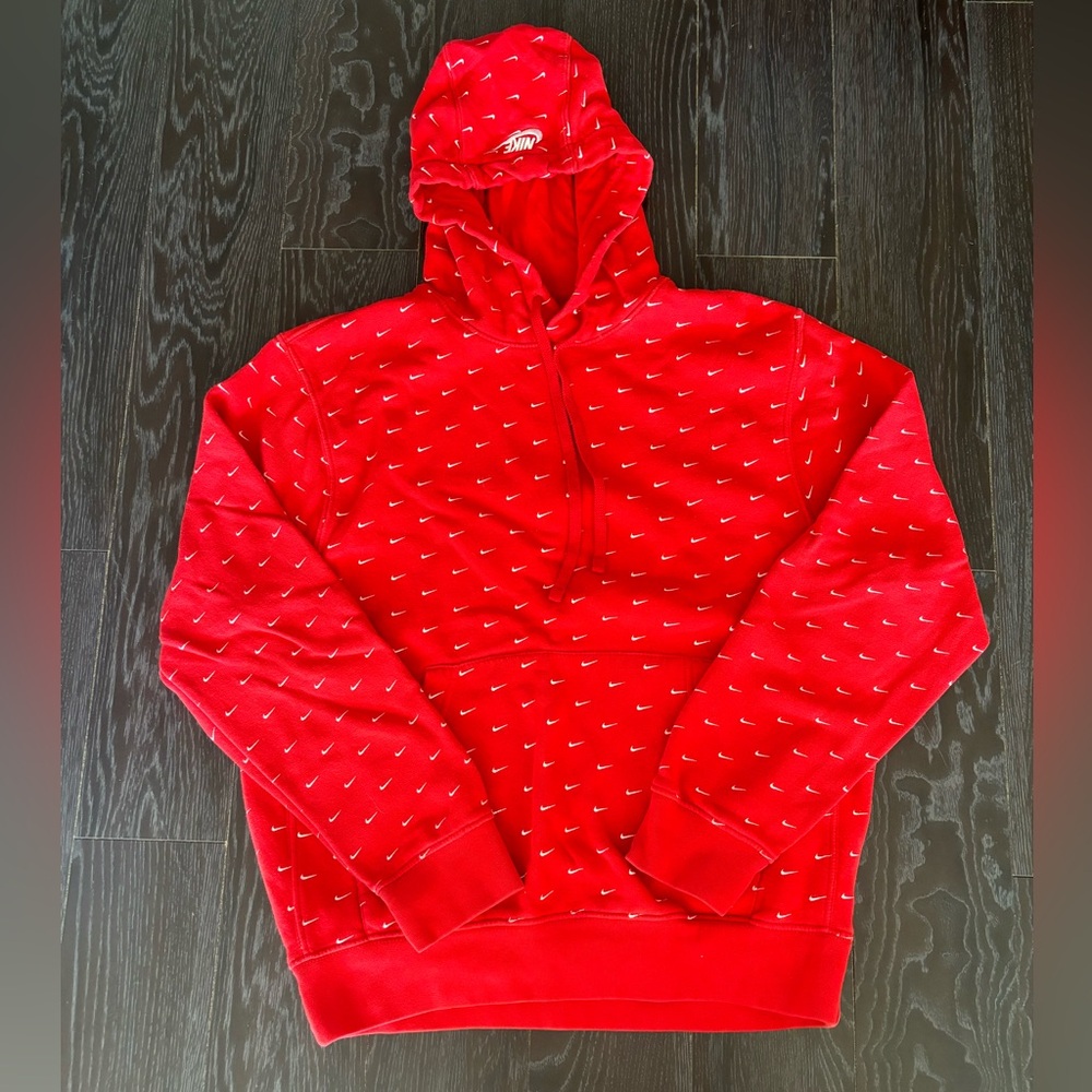 Red Nike Hoodie